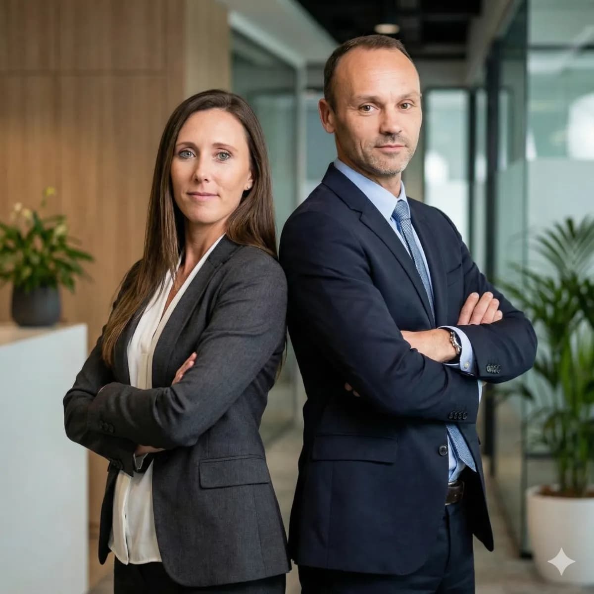 Donna Reid and Jerome de Bazin de Bezons of Mendit