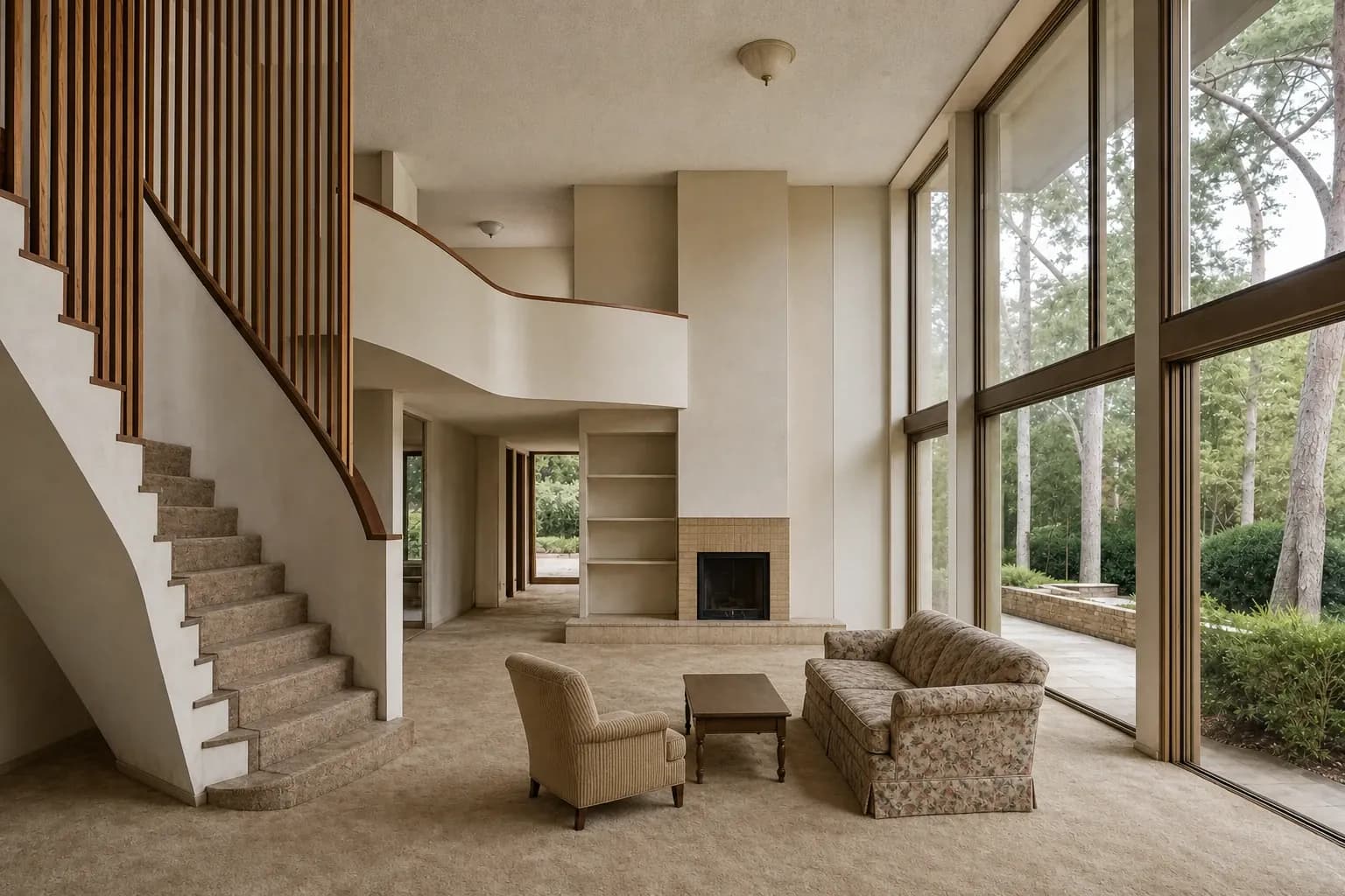 Light-filled high-spec interior with carefully integrated architectural details